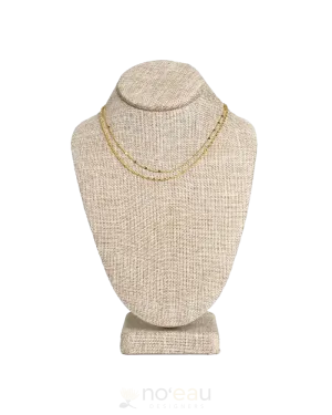 Dainty Layered Sparkle Choker