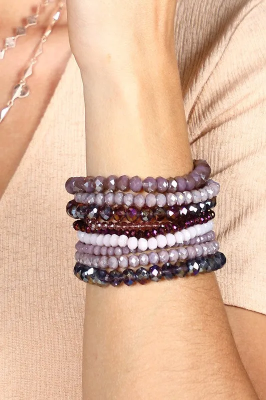 Dazzling Stack Bracelets