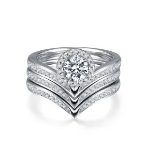 Delux Graceful Harmony Ring Set