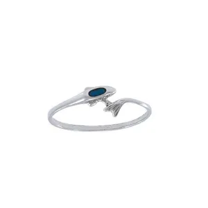 Dolphins Sterling Silver Ring