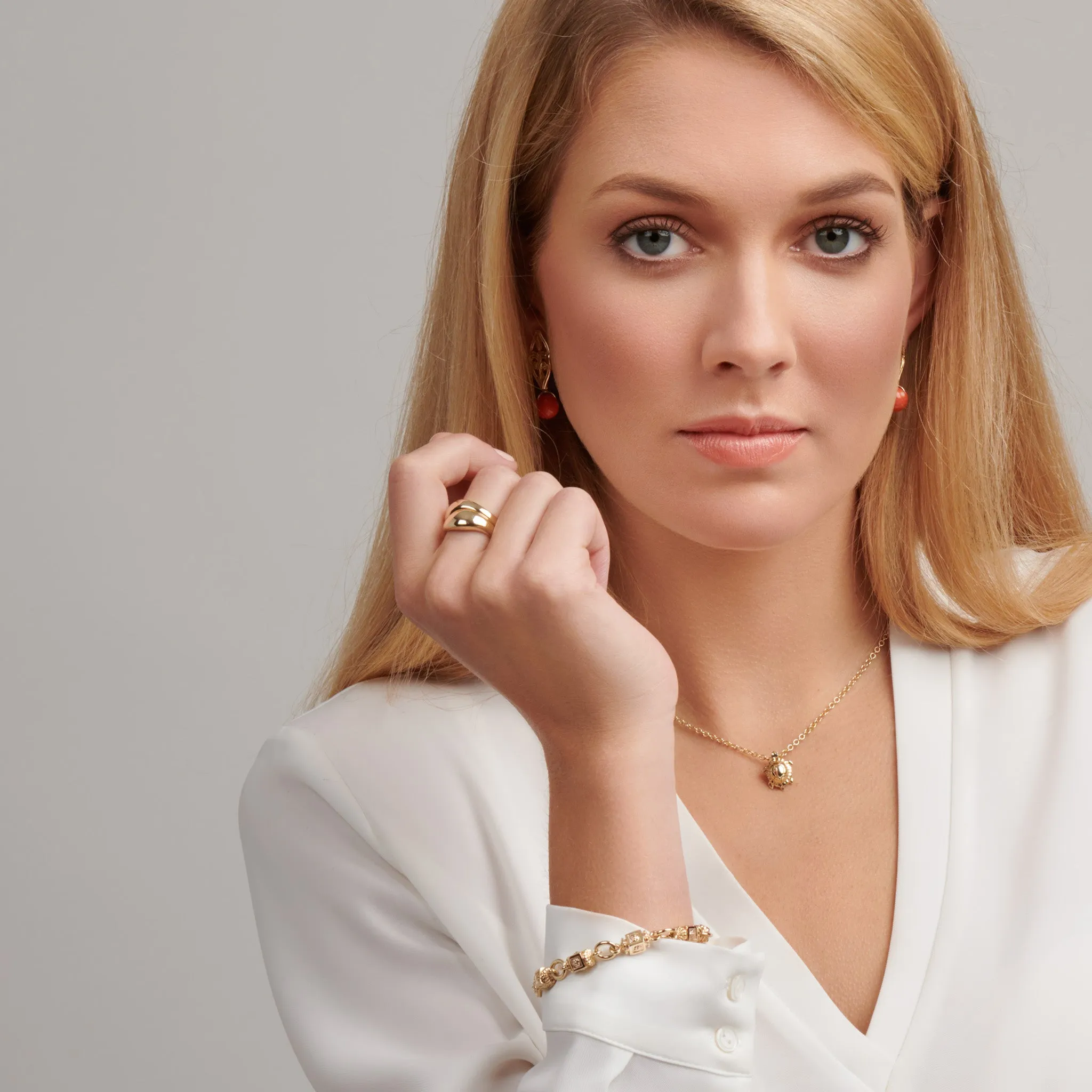 Duplus Ring Yellow Gold