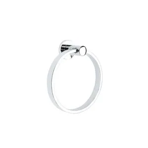 Emtek 280111 Brass Modern Towel Ring , Neos Rosette