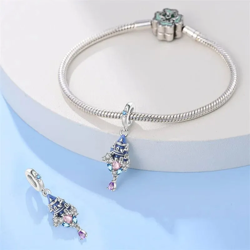 Enchanted Castle Sparkling Dangle Charm