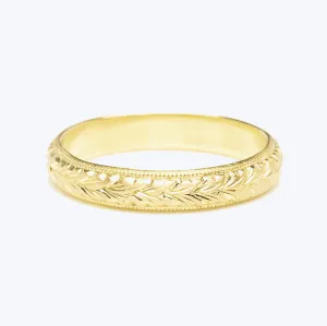 Engraved Band, 4mm