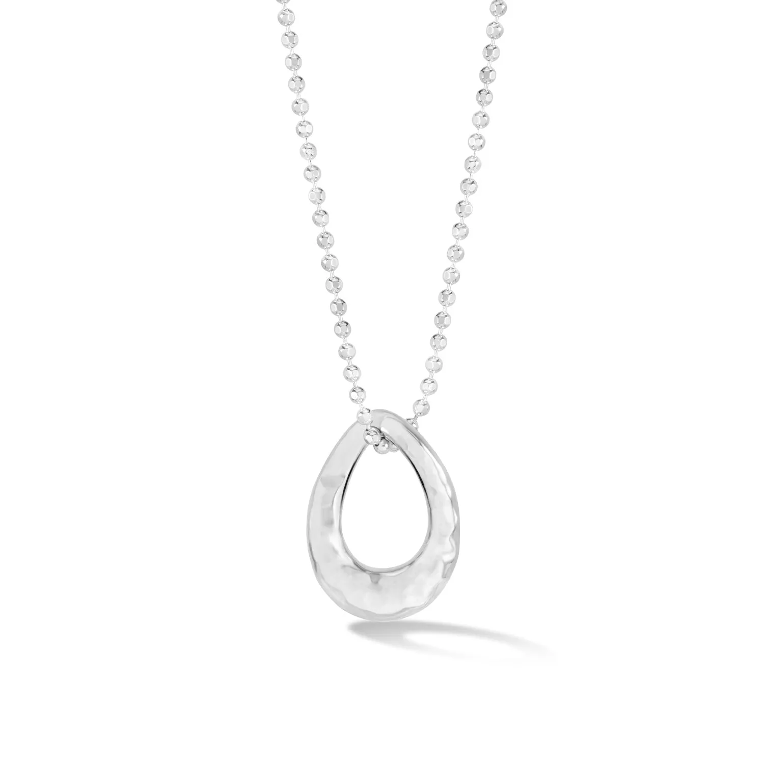 Entwined Small Oval Pendant