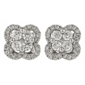 Estate Diamond Earrings