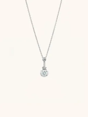 EUPHONY Sparkling Guitar Sterling Silver Necklace