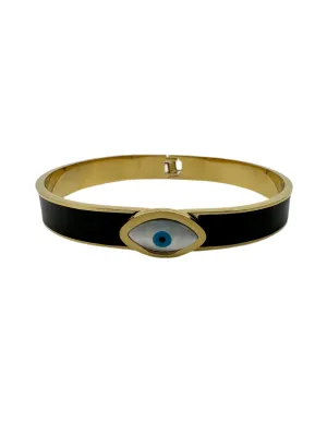 Eye Enamel Bangle