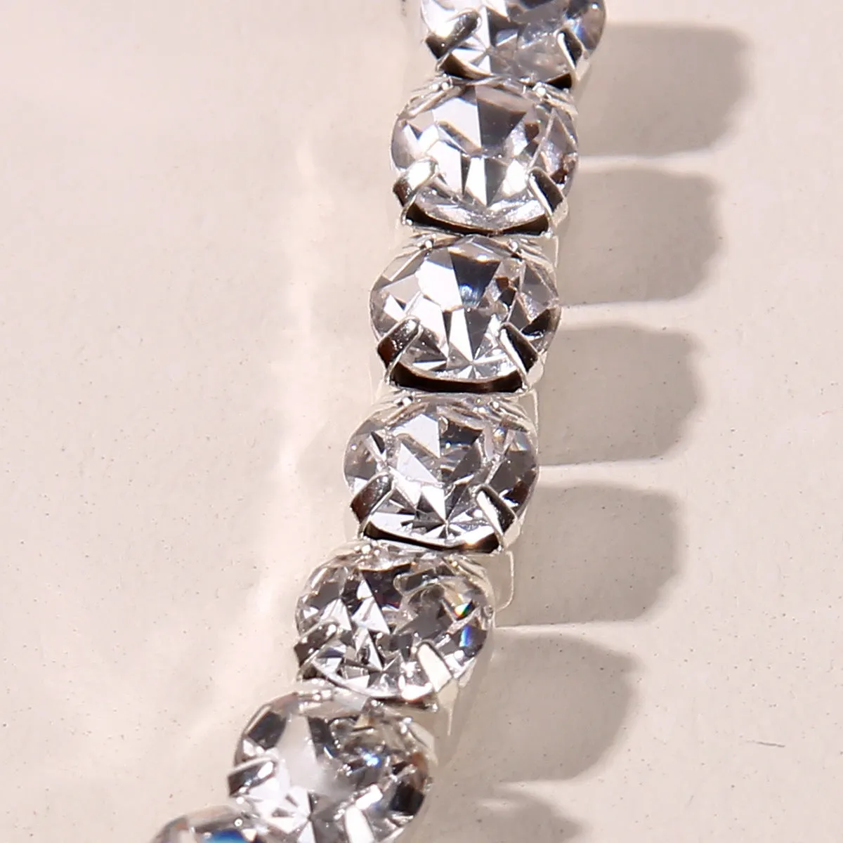 Fashion Shiny Metal Sexy Square Jewelry Women