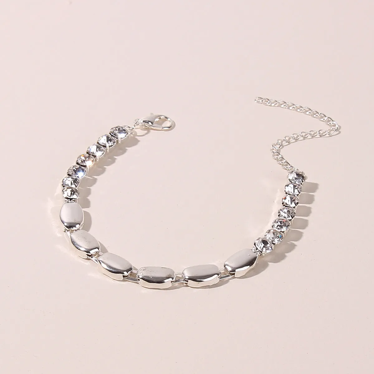 Fashion Shiny Metal Sexy Square Jewelry Women