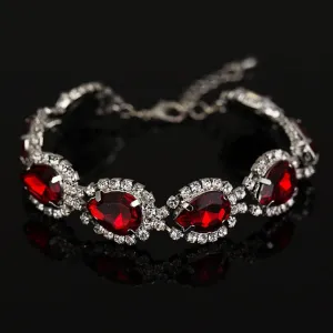 Fashion Women Crystal Wedding Bracelets & Bangles