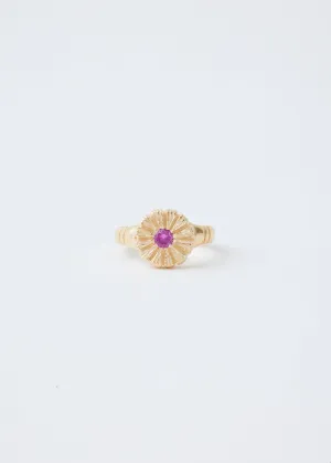 Flower Press Ring