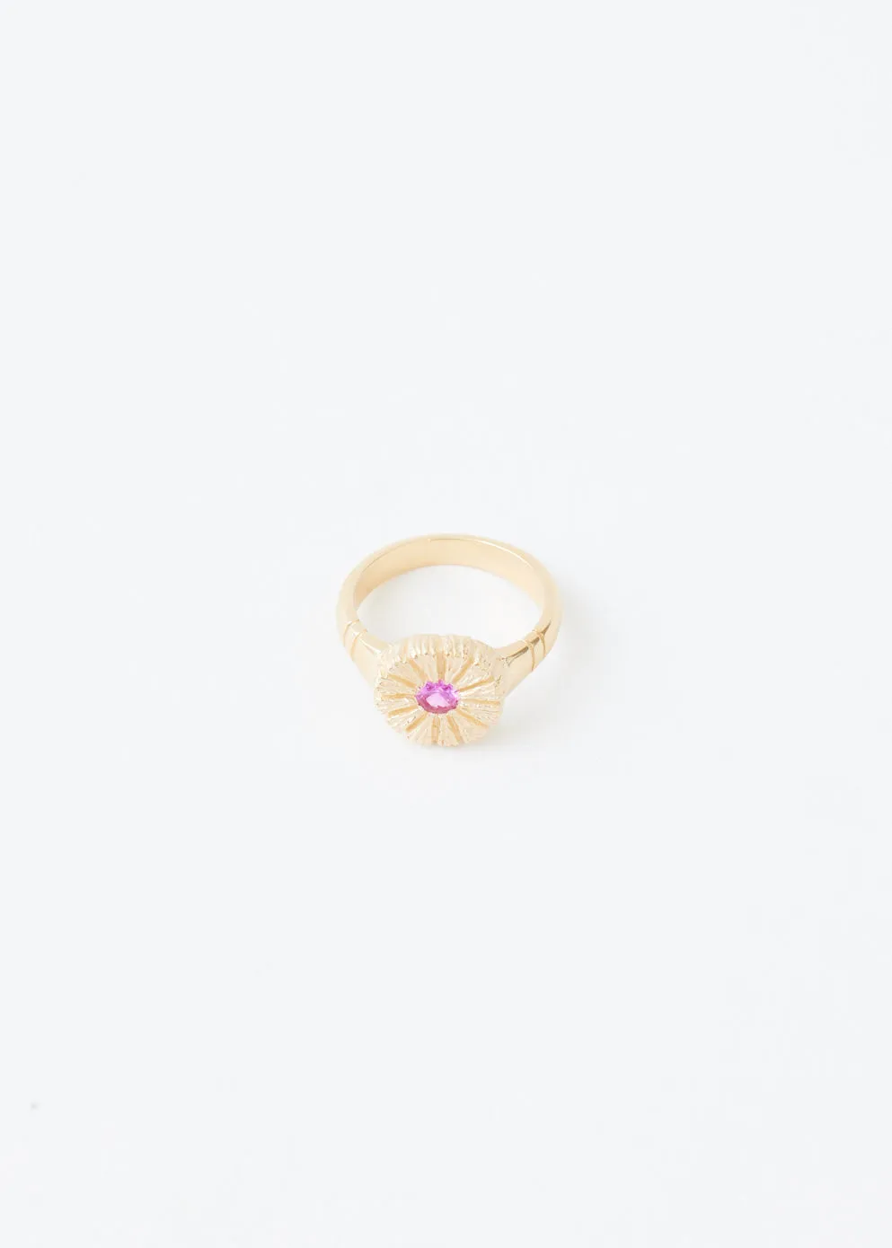 Flower Press Ring