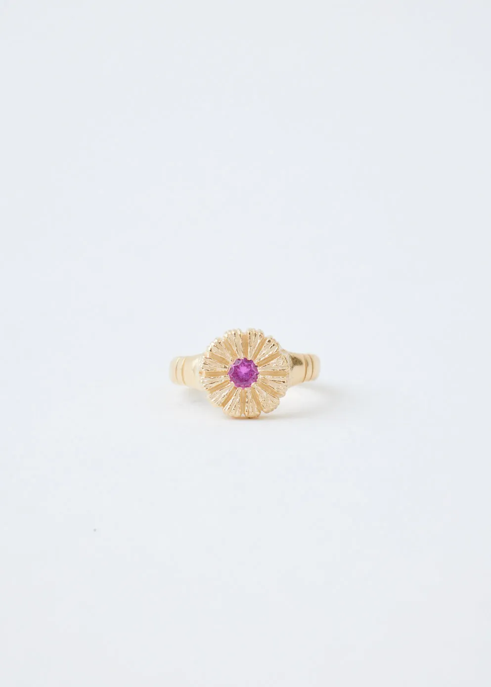 Flower Press Ring
