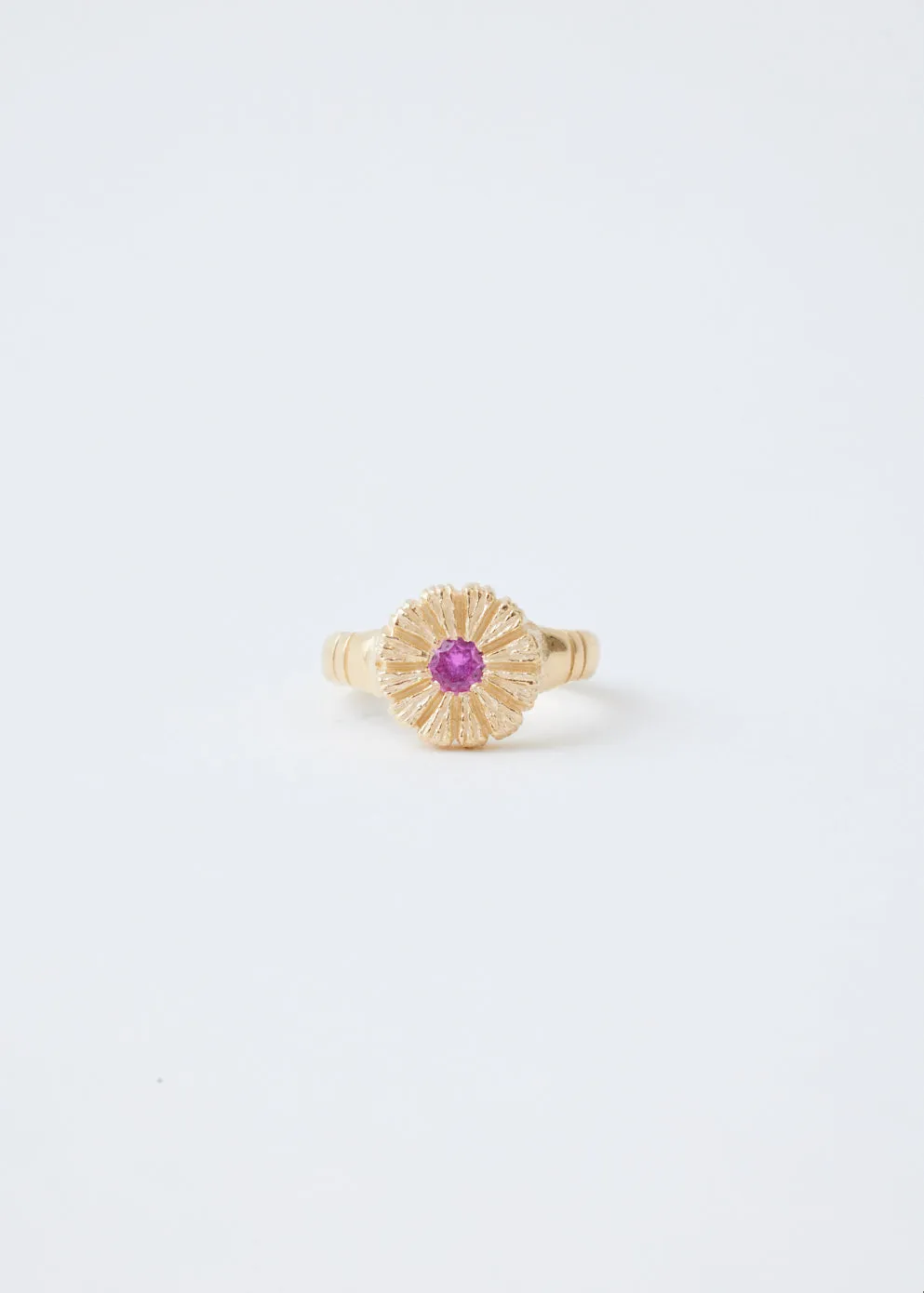 Flower Press Ring