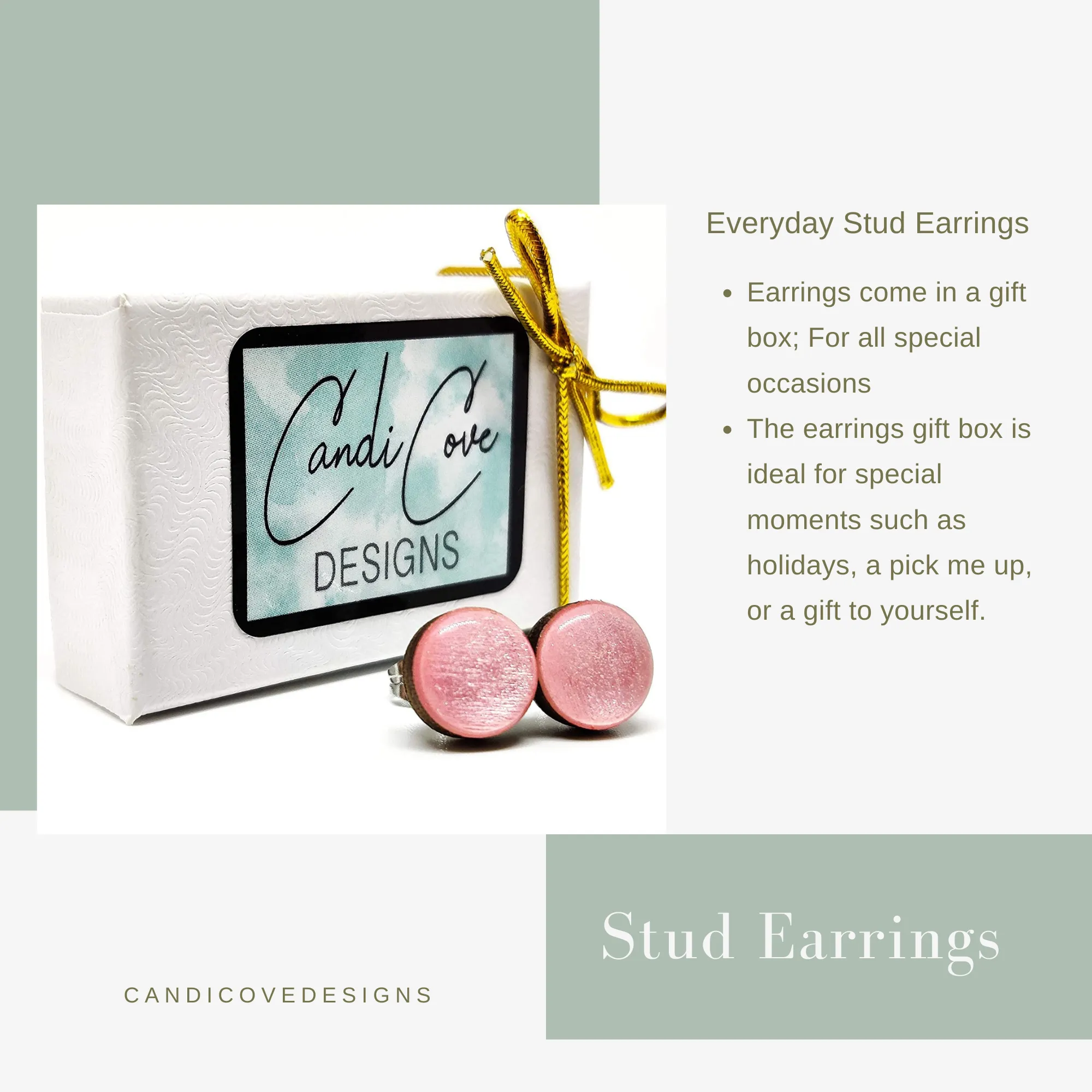 Forest Green and Gold Faux Hammered Metal by Candi Cove Designs