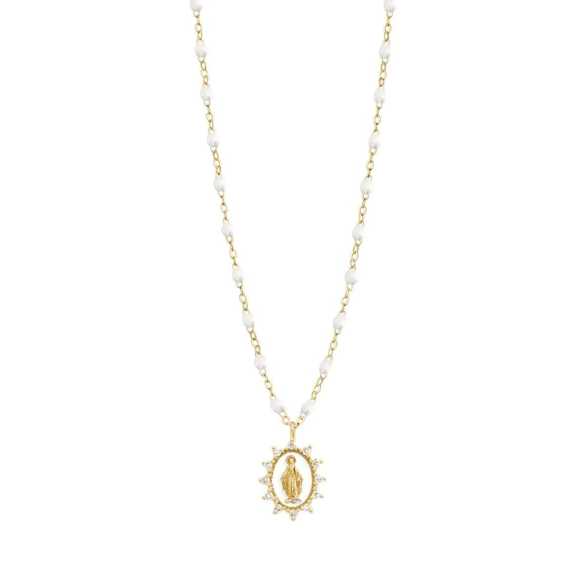 Gigi Clozeau 18K Petite Madone Supreme Necklace 16"