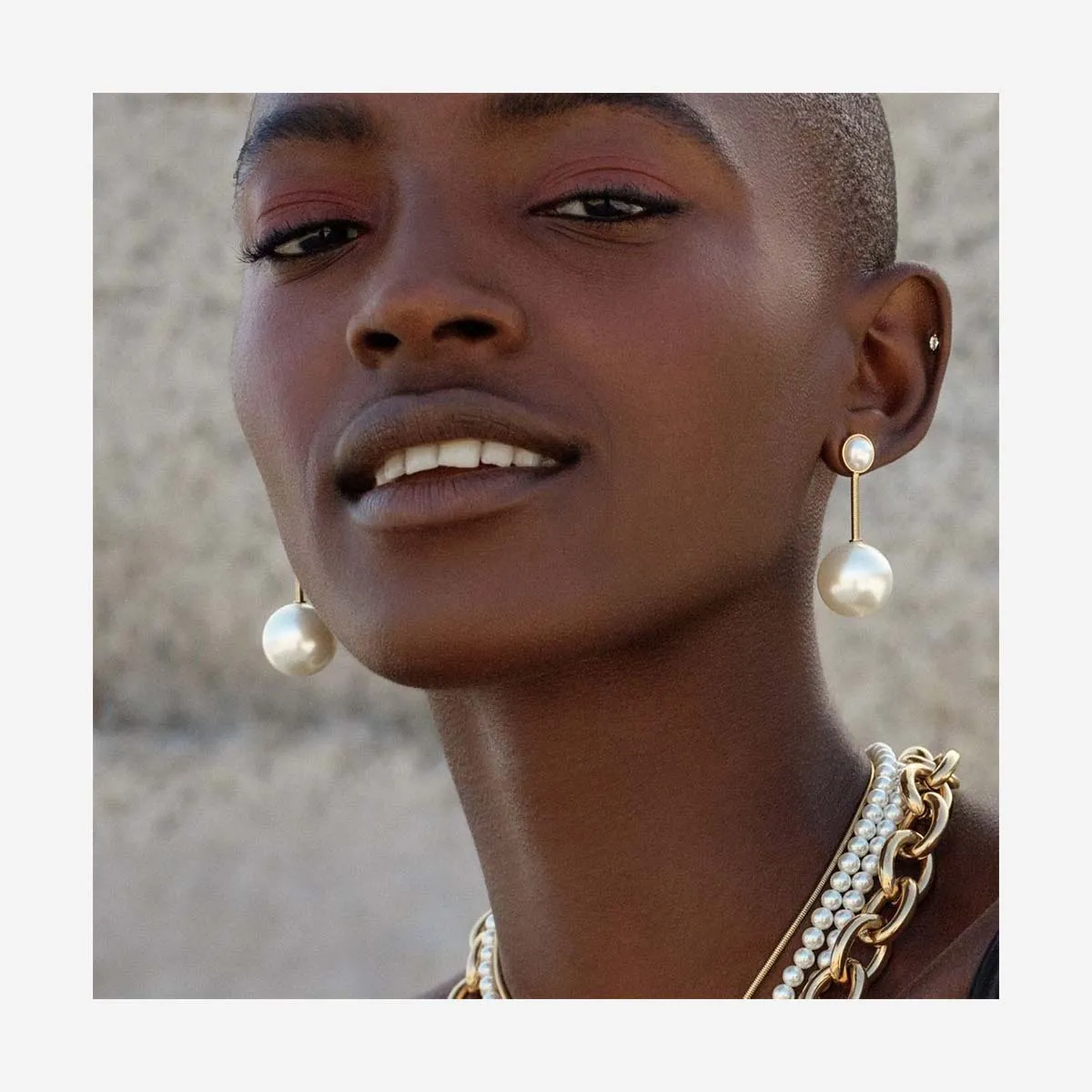 GLOBE EARRINGS MAXI GOLD