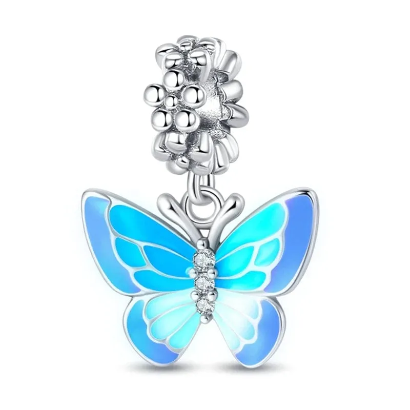 Glow in the Dark Luminous Butterfly Charm