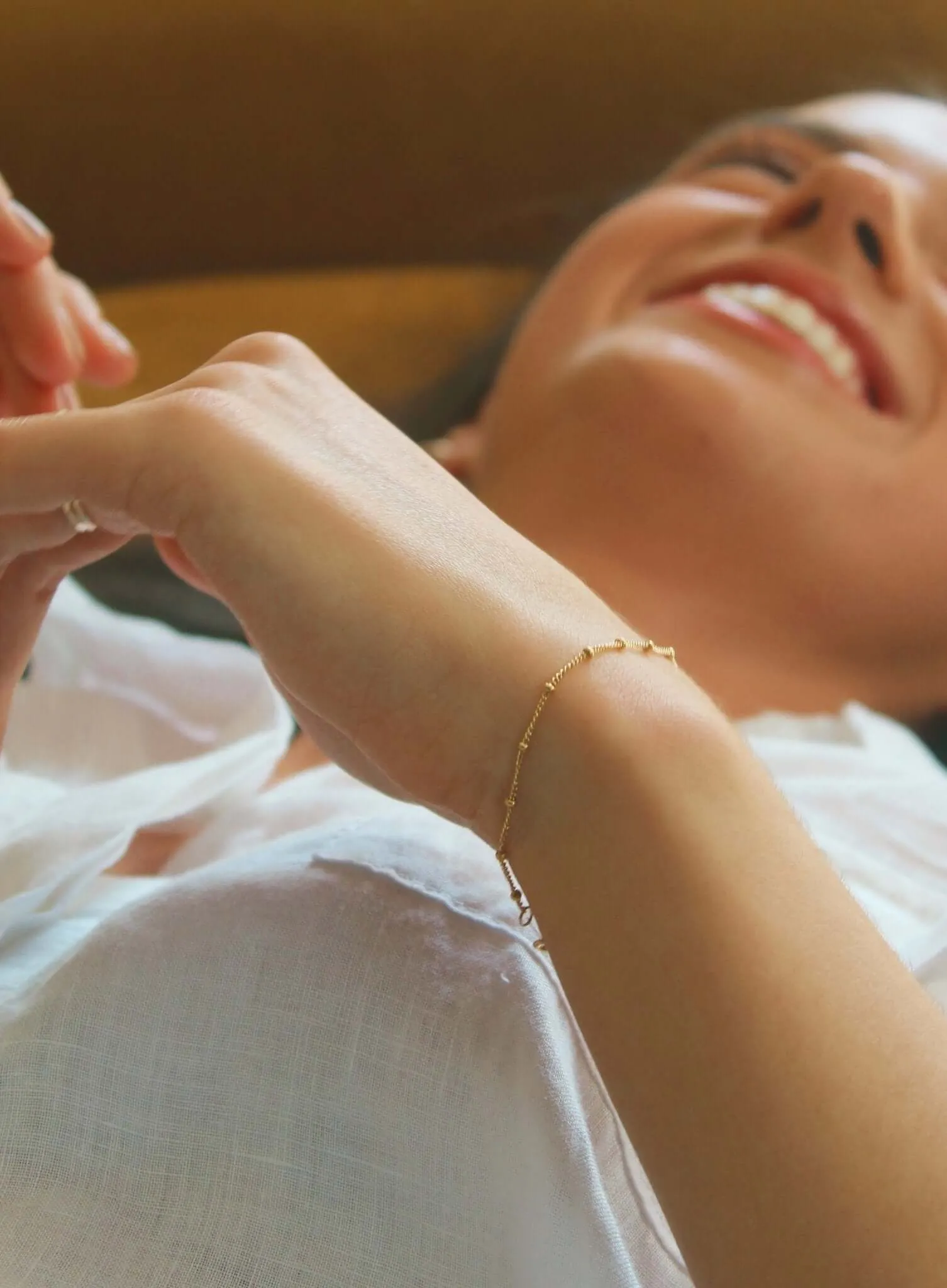 Gold Satellite Bracelet