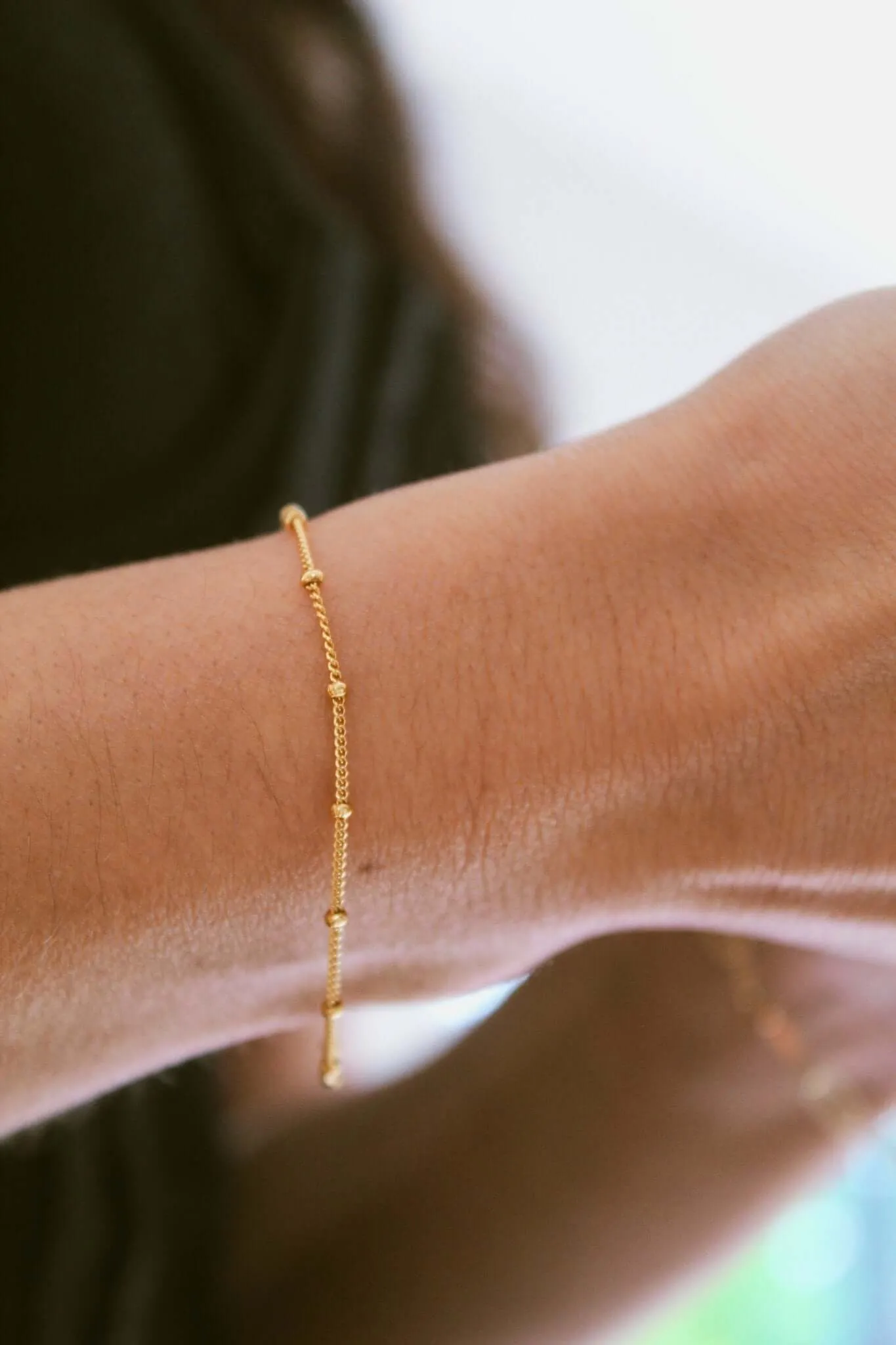 Gold Satellite Bracelet