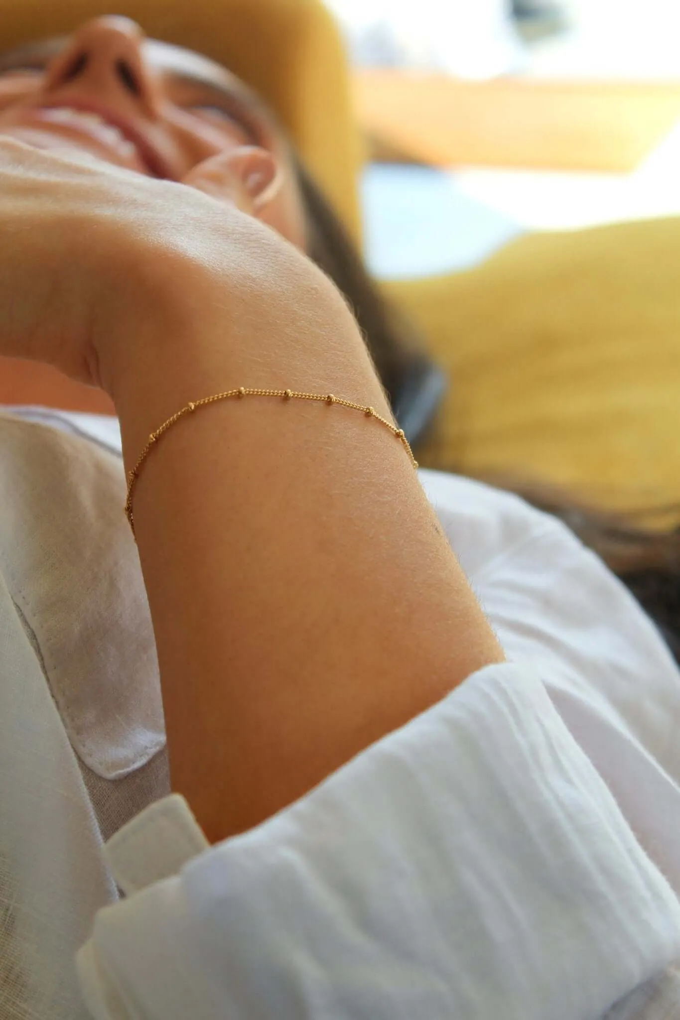 Gold Satellite Bracelet