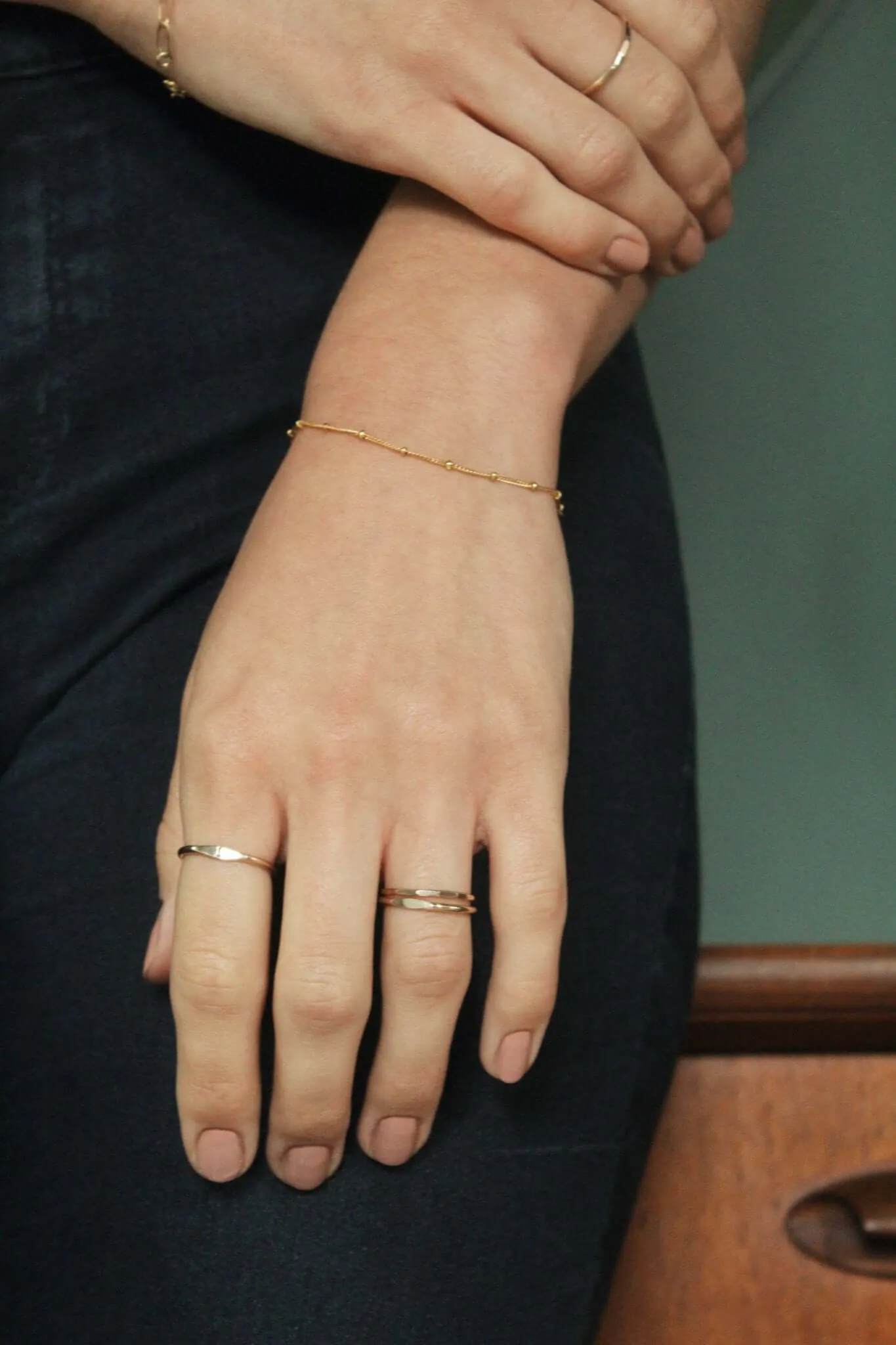 Gold Satellite Bracelet