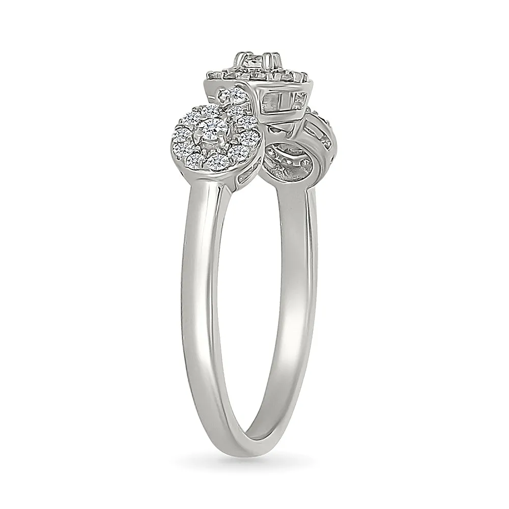 Graceful Gold & Diamond Ring