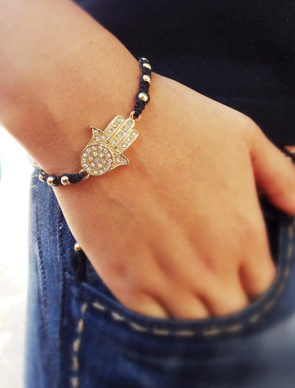 Hand of Fatima Friendship Bracelet