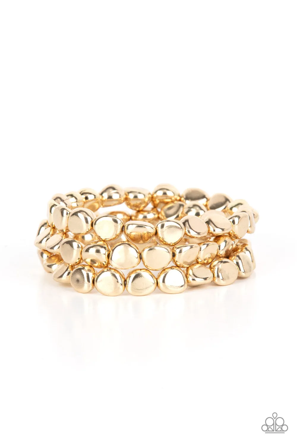 HAUTE Stone - Gold Bracelet