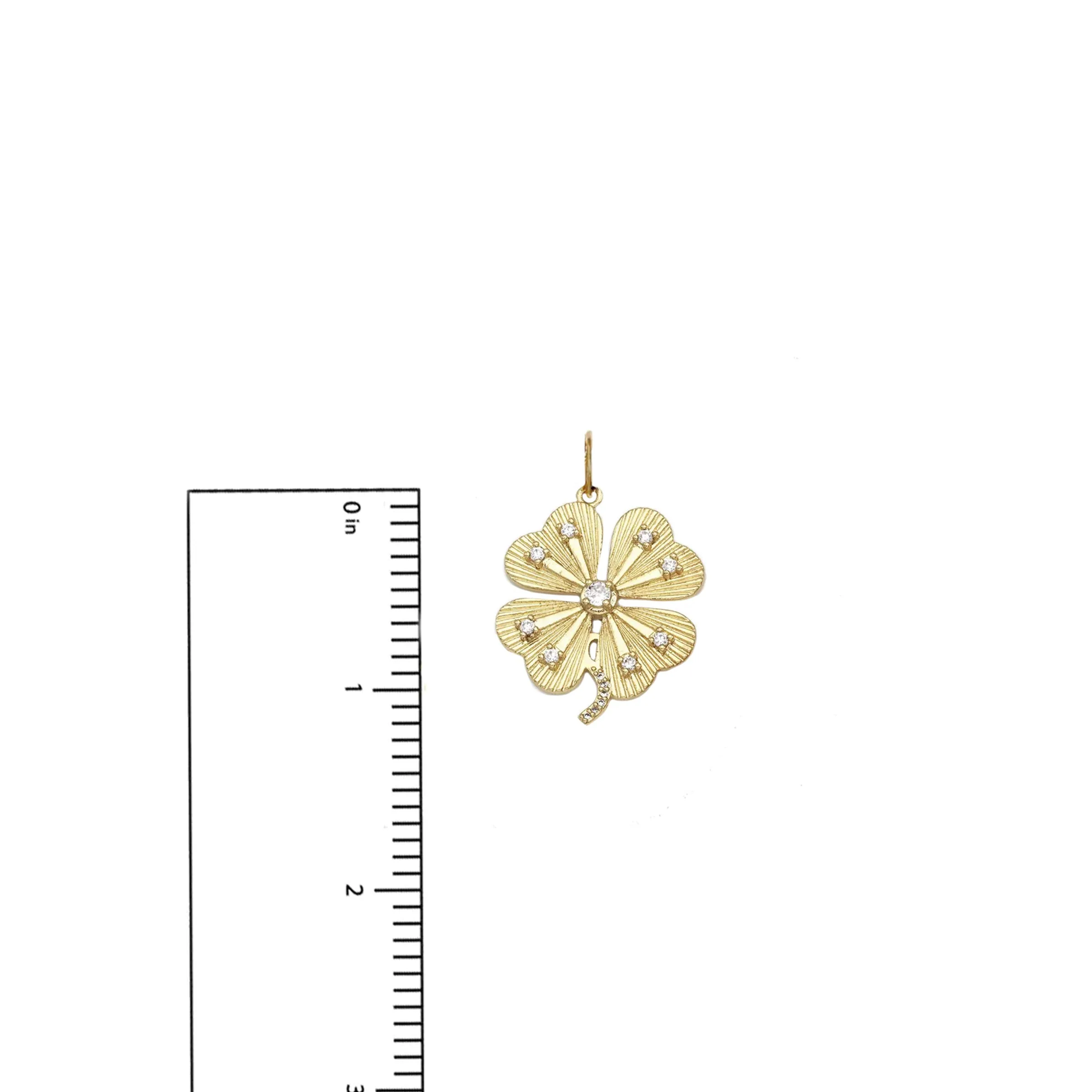 Helen Lucky Clover Charm