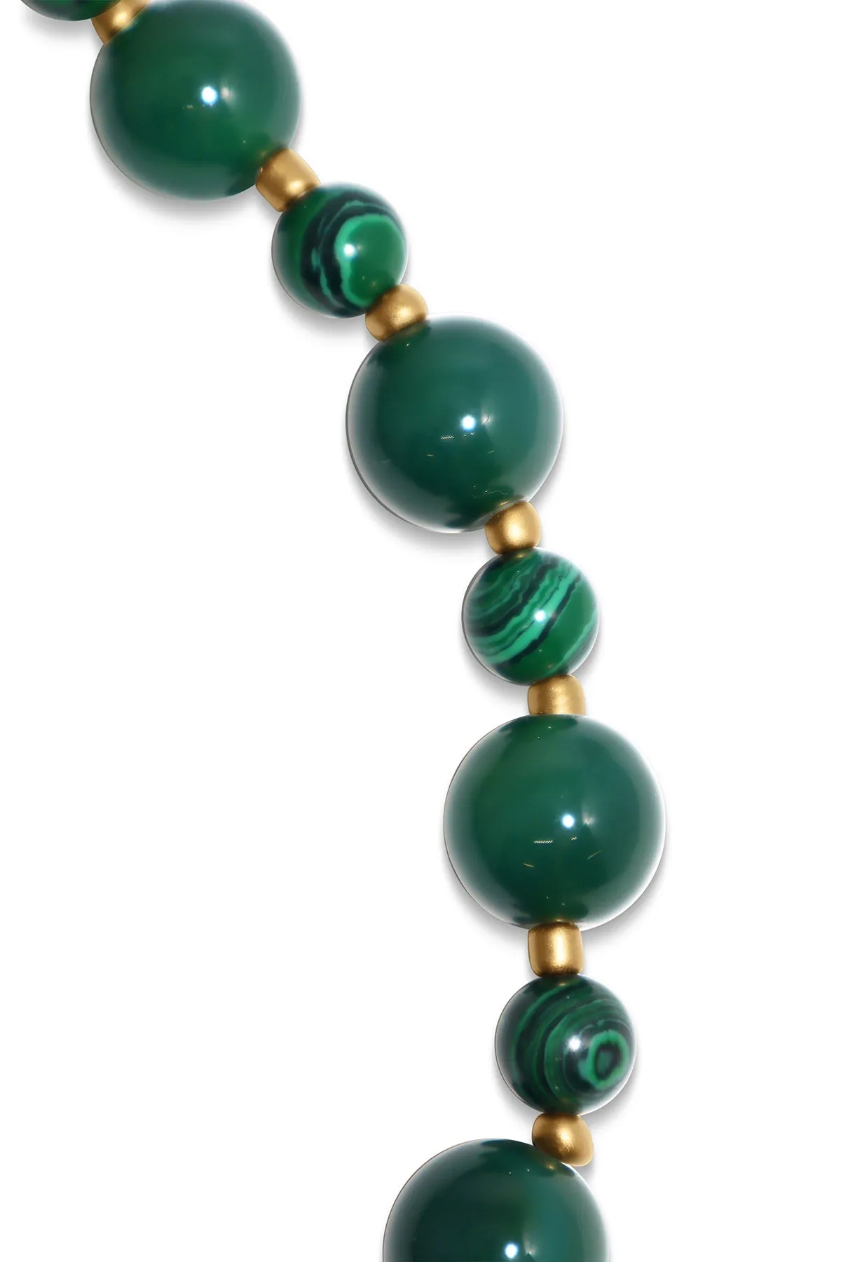 IK Malachite & Chrysoprase Necklace