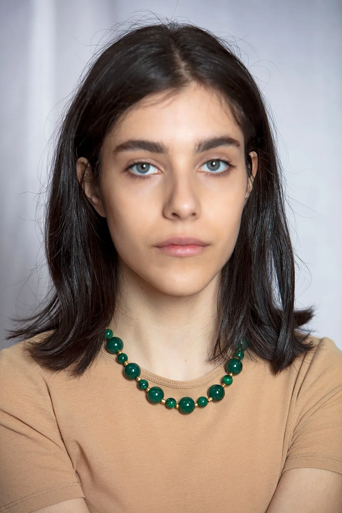 IK Malachite & Chrysoprase Necklace