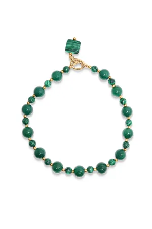 IK Malachite & Chrysoprase Necklace