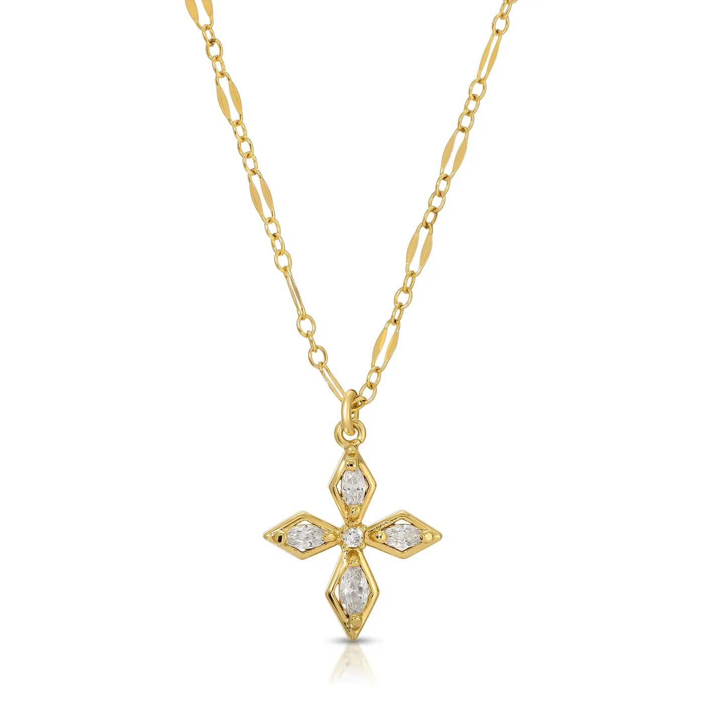 Joy Dravecky Duchess Cross Necklace