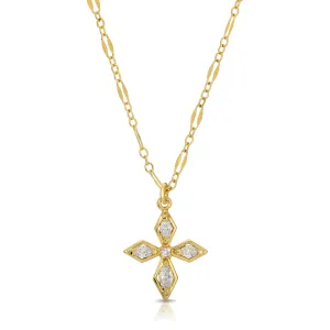 Joy Dravecky Duchess Cross Necklace
