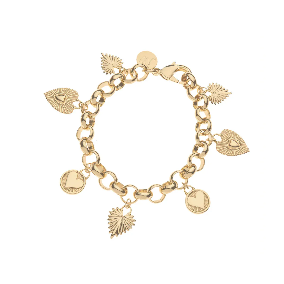 JW How Charming Convertible Necklace/ Bracelet, Gold