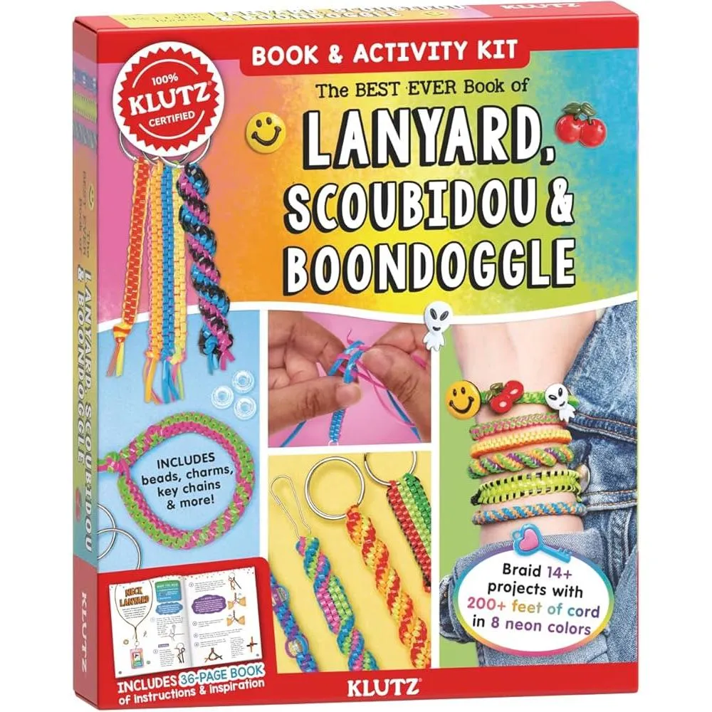 Klutz Best Ever Book of Lanyard, Scoubidou and Boondoggle
