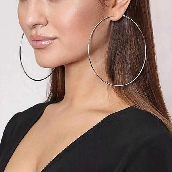 Ladies Sexy Stamement Hoop Earrings