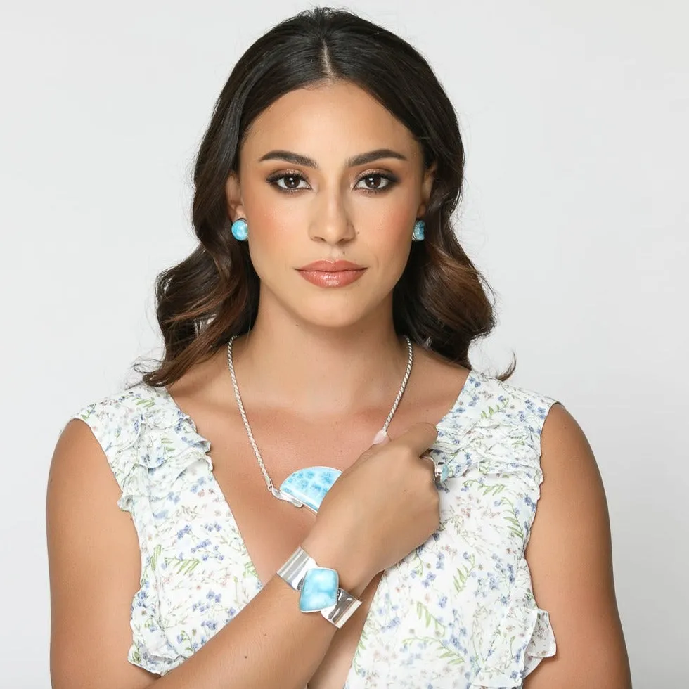 Larimar Cuff Bracelet Tribianni