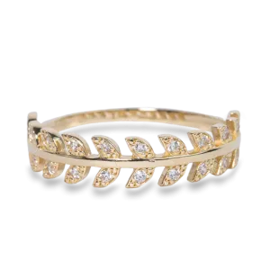 Leaf Forever Ring