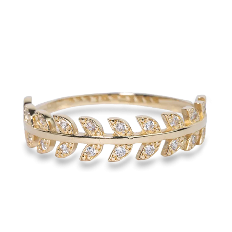 Leaf Forever Ring