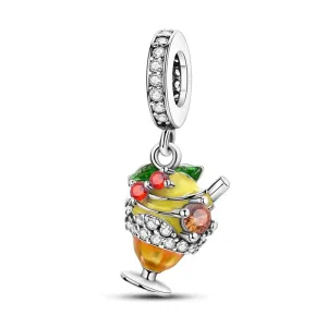 Lemonade Cocktail Dangle Charm