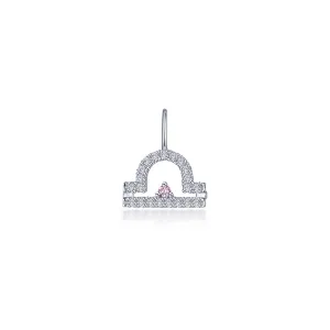 Libra Zodiac Charm Pendant P2031PKP00