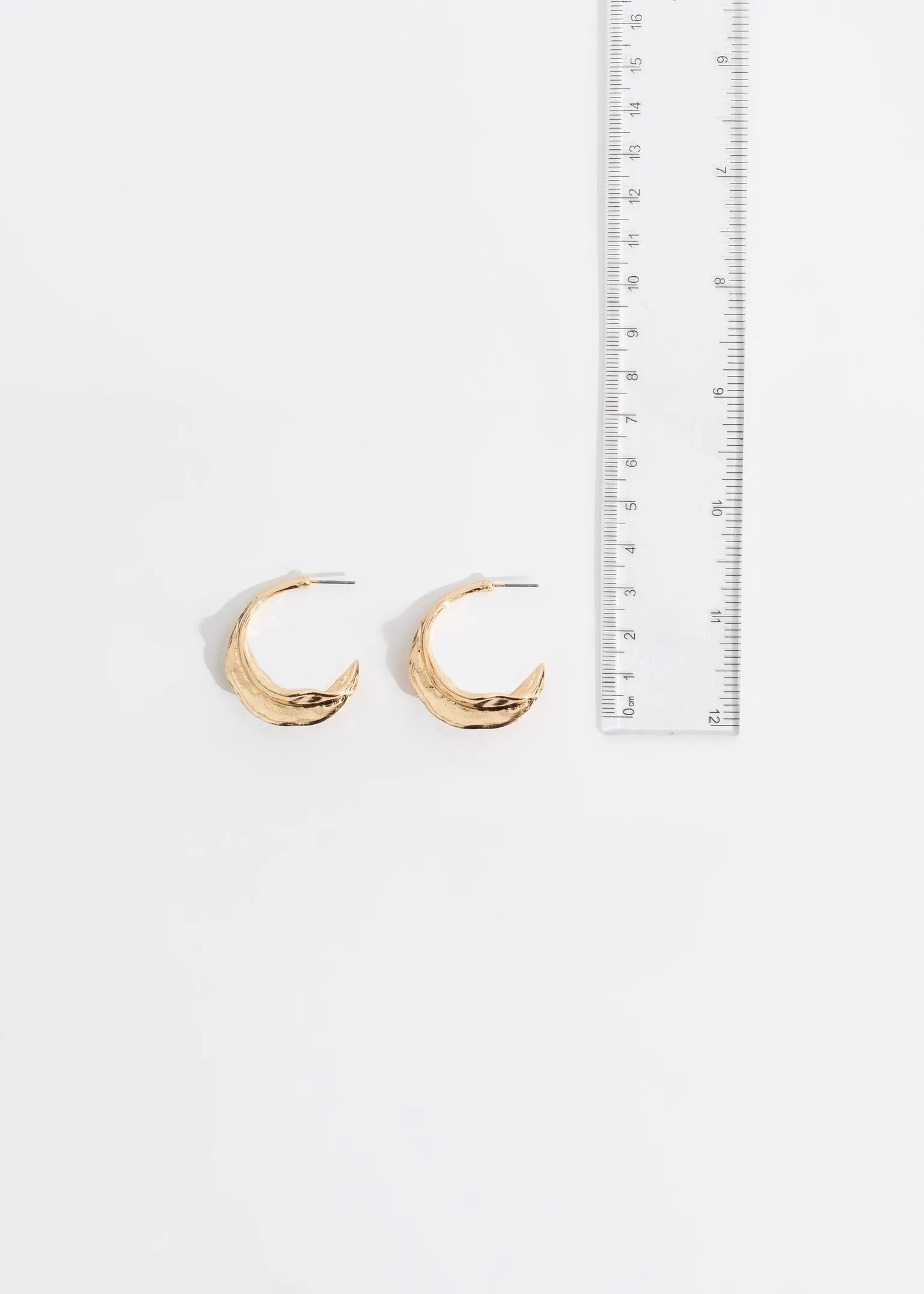 Living In The Clouds Earrings Gold