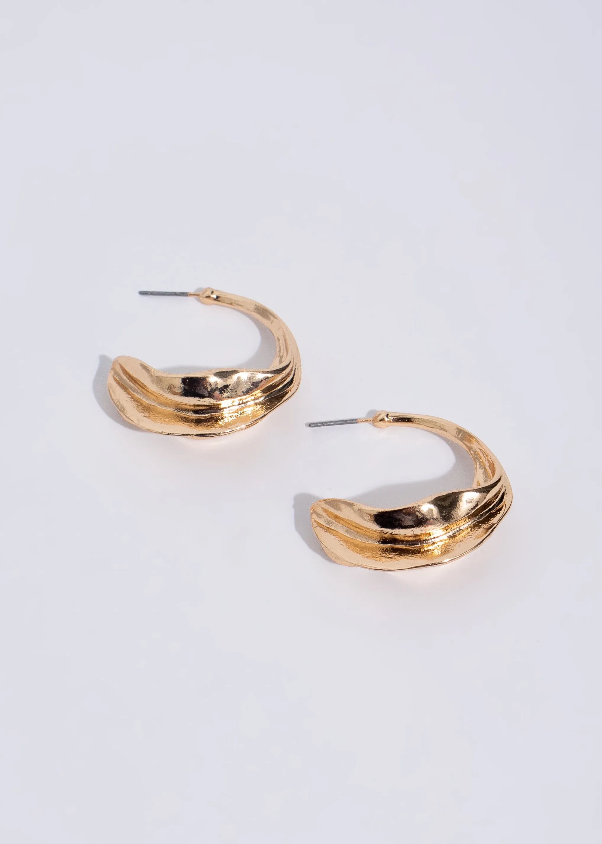 Living In The Clouds Earrings Gold