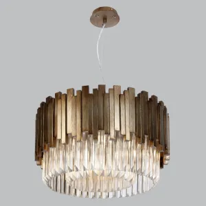 Livingsley Mars Pendant – Antique Gold