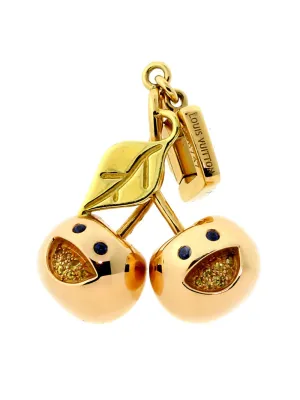 Louis Vuitton Cherry Charm in Rose & Yellow Gold