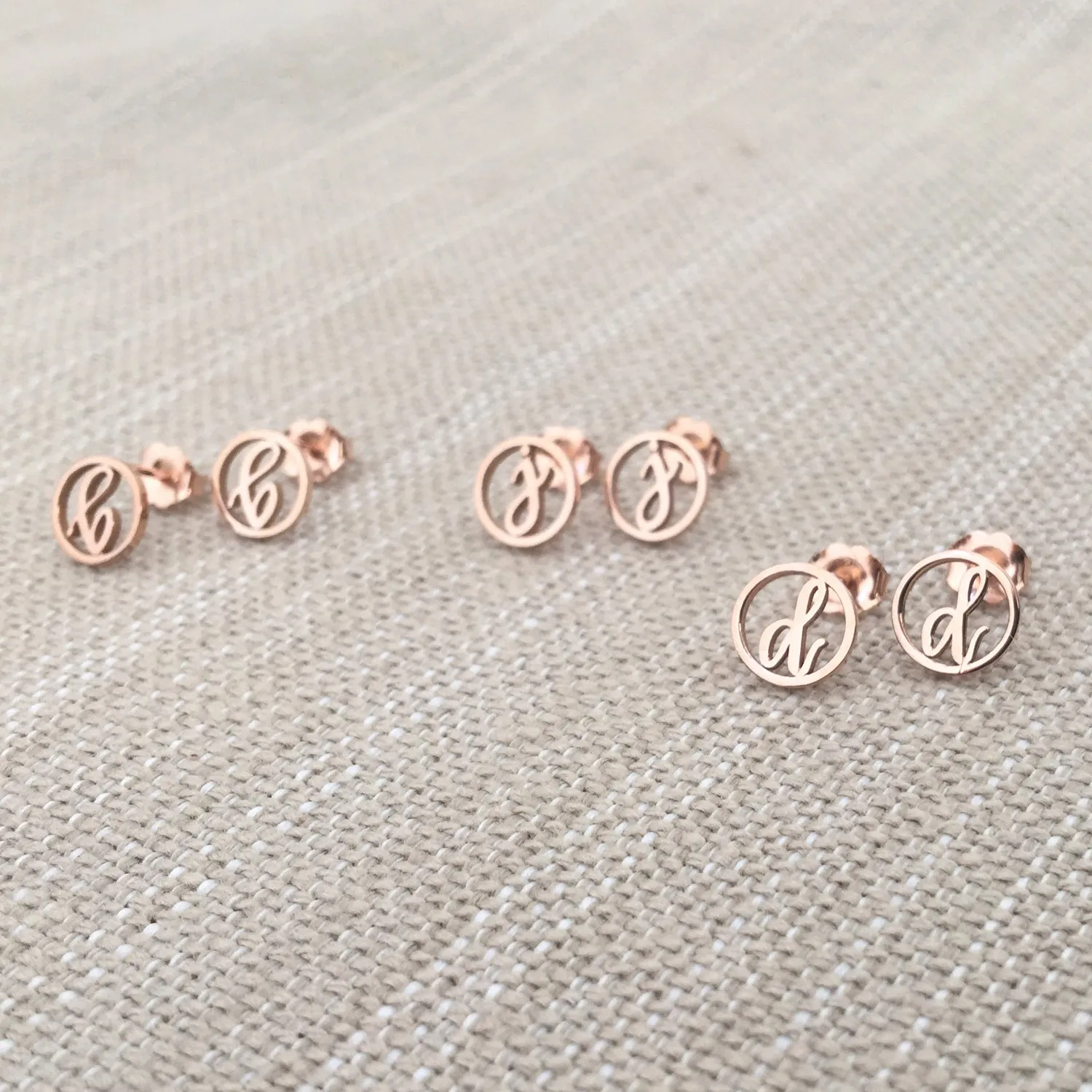 Love Letter Disc Earrings