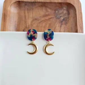 Luna - Golden Navy Maroon